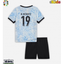 Portugal Nuno Mendes #19 Replica Away Minikit Euro 2024 Short Sleeve (+ pants)